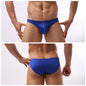 Men Briefs Underpants Sexy Underwear Male Bulge Pouch Mens Bikini Low Rise Panties hombre Mini cueca Solid Color