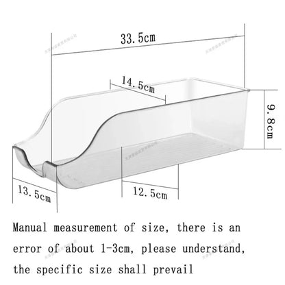 1 Piece Kitchen Storage Cans Soda Storage Cans Refrigerator Freezer Storage Dispensers Container Kitchen Accessories Organizer