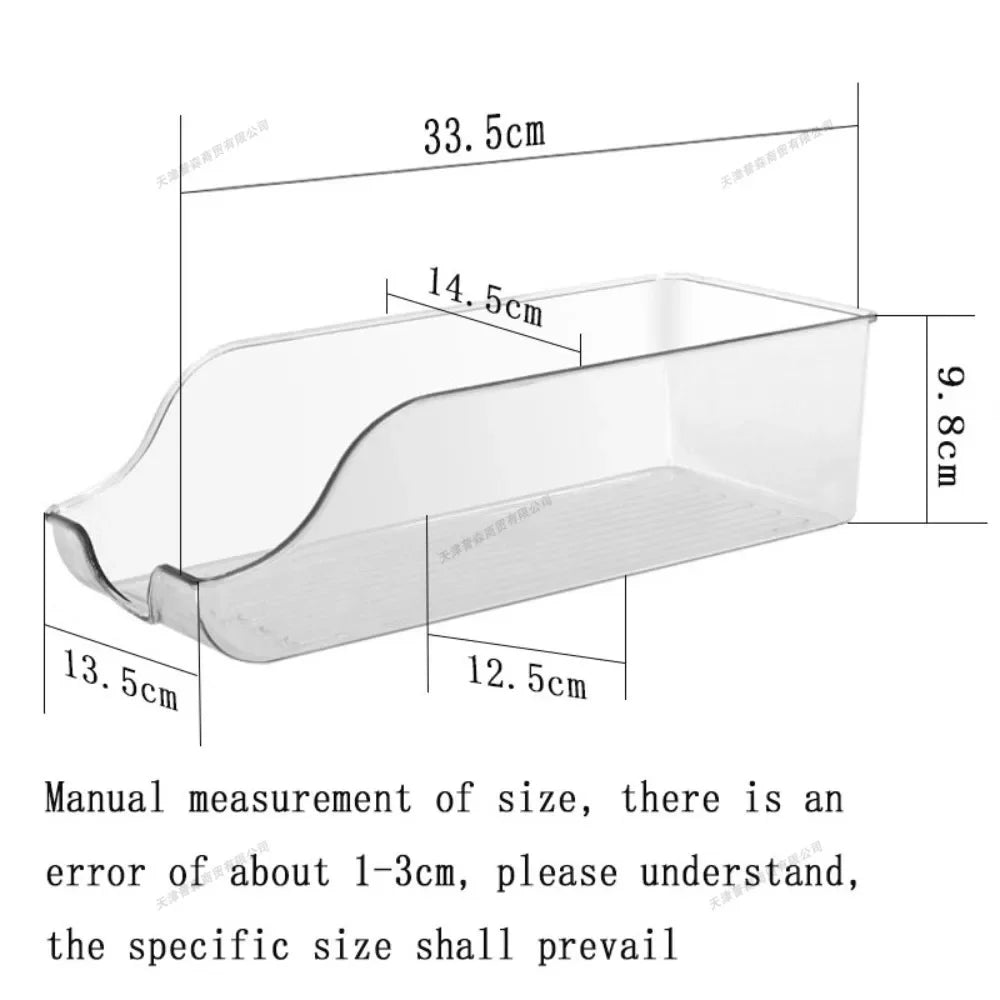 1 Piece Kitchen Storage Cans Soda Storage Cans Refrigerator Freezer Storage Dispensers Container Kitchen Accessories Organizer