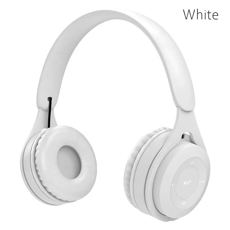 Y08 Wireless Bluetooth Headphone  Macaron Headphones Stereo Headband Gaming Headset with Mic Gamer Girl Gift for Mobile Tablet